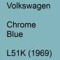 Preview: Volkswagen, Chrome Blue, L51K (1969).